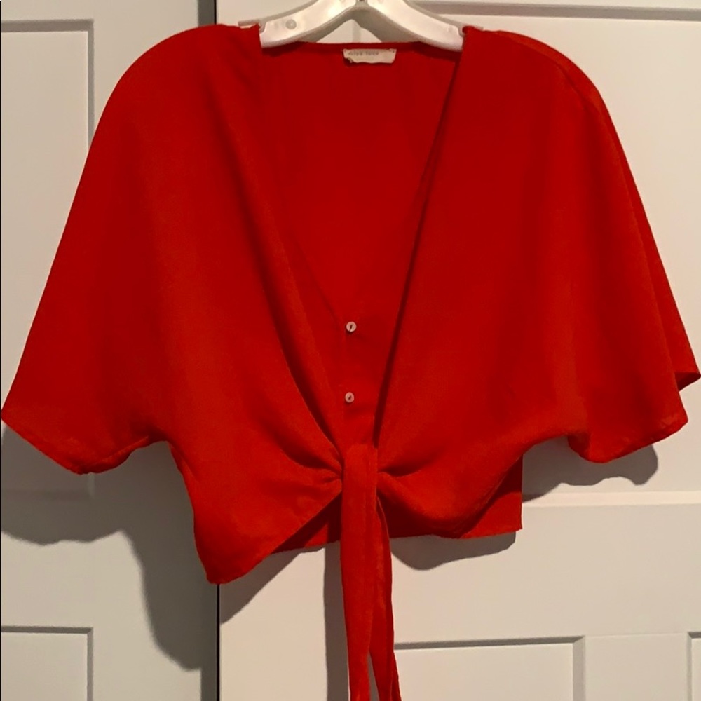 Cute red shirt